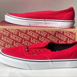 Vans Authentic (otw webbing) red/blk /trwht